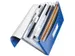 Sorteermap Leitz WOW A4 PP 6 vaks blauw
