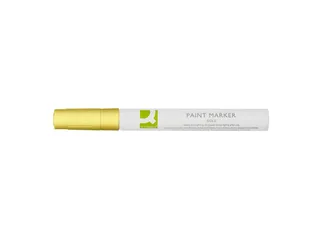 Q-CONNECT Paintmarker op oliebasis ronde punt 2-3mm Goud - 1