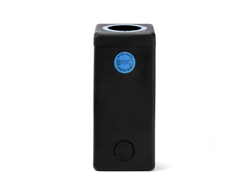 Afvalbak 90 liter EarthBin Zwart Blauw