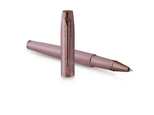 Rollerpen Parker IM Finish Touch Mauve fijn zwart