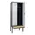 locker met bank,voor scheiding van kleding,HxBxD 2120x800x815mm,2vak