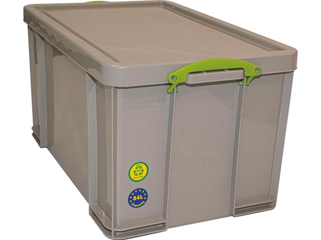 Really Useful Box boîte de rangement transparente 84 litres