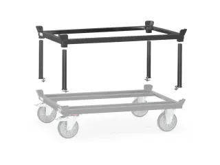 Opzetramen Voor Palletonderwagens 22921 Ral7016 1200kg 1210x810mm - 2