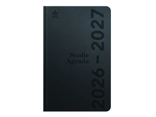Schoolagenda 2026-2027 Ryam Studie DeLuxe 7dagen/2pagina's zwart