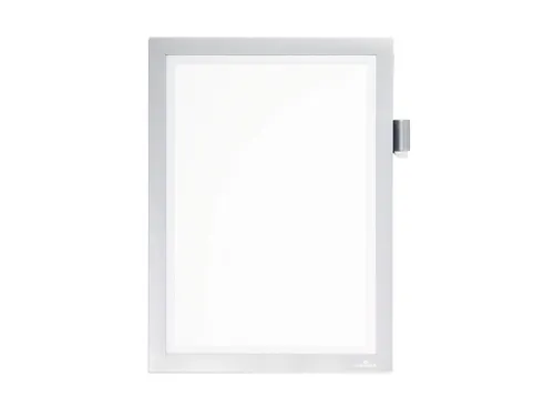 Durable 4989 Duraframe magnetic Note A4 Zilver