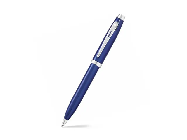 Balpen SHEAFFER 100 E9339 Glossy blue lacquer chrome plated