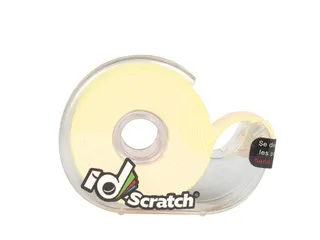 id-Scratch Klittenband Wit Rol 2m x 2cm - 1