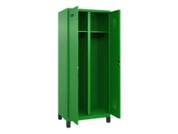locker voor scheiding van kleding,HxBxD 1950x800x500mm,2vak