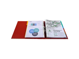 Ordner PP Prem'Touch A4maxi 80mm bord. - 2
