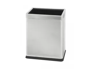 Dubbelwandige papierbak RVS 10 Liter - 1
