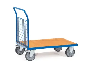 Kopwandwagens 1513 Draadgaas 600kg 1200x800mm Ral5007 Houten Plaat - 1