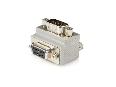 Adaptateur série DB9 vers DB9 à angle droit type 1 M/F