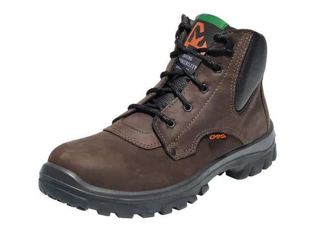Chaussure de sécurité haute Emma Zandvoort S3 marron Pointure D-39