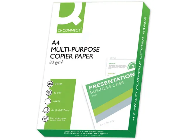 Q-CONNECT Kopieerpapier A4 80 gram Pallet 200 Pak