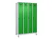 locker voor scheiding van kleding,HxBxD 1950x1200x500mm,4vak