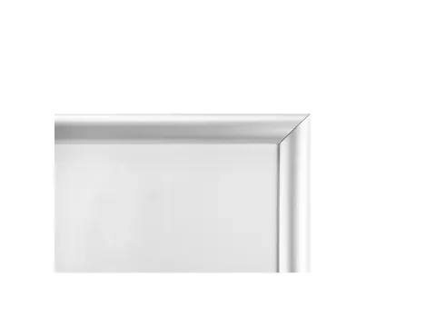 Wand poster lijst A3 aluminium/kristal