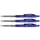 Balpen Quantore drukknop blauw medium