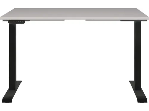 Elektrisch ihv bureau,HxBxD 720-1200x1200x800mm,blad decor kasjmier