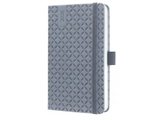 Weekagenda Flair A6 2026 (NL/FR/EN/DU) Glacier Grey Hardcover - 2
