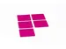 Magneetfolie Scrum Roze 100x100mm dikte 0,85mm