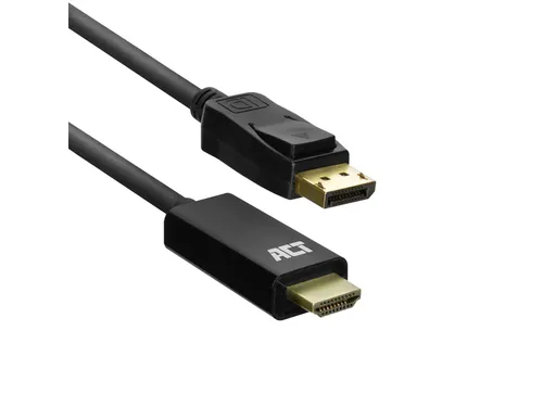 Kabel ACT DisplayPort naar HDMI 1,8 meter