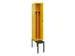 locker met bank,voor scheiding van kleding,HxBxD 2120x300x815mm,1vak