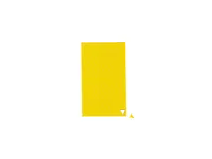 Magnetische symbolen Driehoek 1x1x1cm 180 Stuks Geel