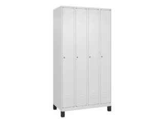 locker,HxBxD 1950x1000x500mm,4vak,vak B 250mm,cil.-slot,voeten - 1