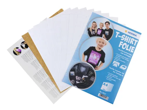 HERMA 4527 T-shirt folie voor donker textiel A4 10 vel