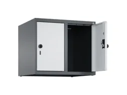 opzetkast,v. locker,2vak.,vak B 300mm,HxBxD 500x600x500mm,draaigrendel