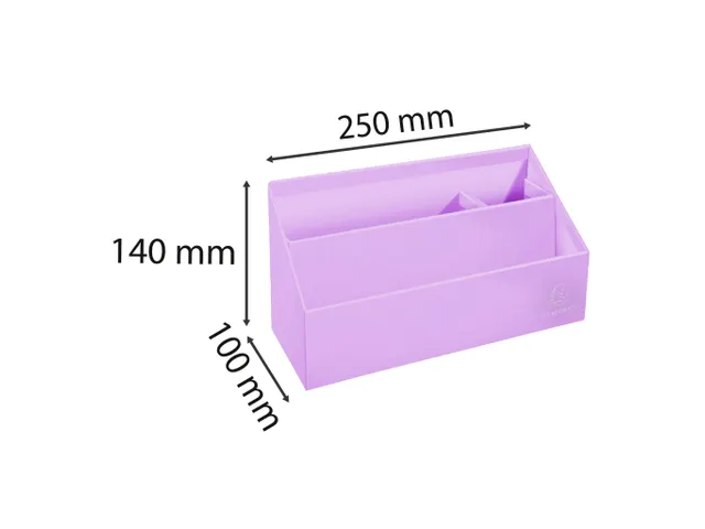 Trieur vertical / porte lettres 3 compartiments carton Aquarel - Coule
