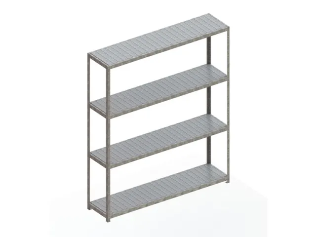 breedvakstelling,grondveld,HxBxD 2970x2504x600mm,vakl. 400kg