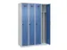 locker voor scheiding van kleding,HxBxD 1850x1200x500mm,4vak