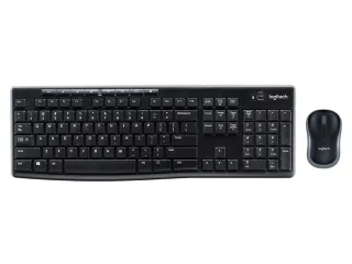 Logitech Draadloos Toetsenbord MK270 QWERTY + Compacte muis Zwart - 3