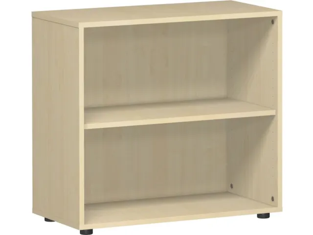 kantoorstelling,HxBxD 752x800x400mm,1xhouten vloer,2ordnerhoogtes