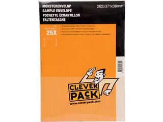Monsterenvelop 262 X 371 X 38Mm Stripsluiting Wit - 1