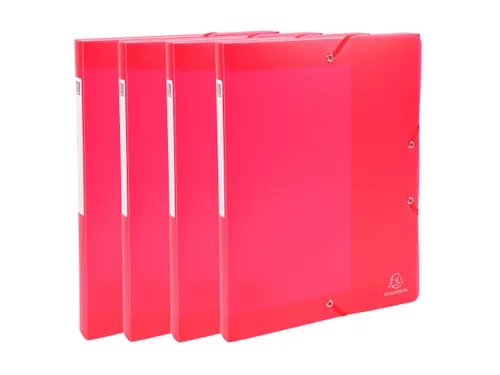 Klasseerdoos Chromal ine PP rug25mm rood