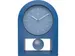 Horloge de table NeXtime 'Swing Table' 30x20cm plastique bleu