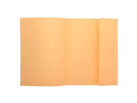 Dossiermap Exacompta Super 160gr 1 klep lichtoranje A4 100 Stuks