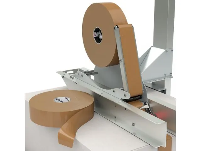 Machine verpakkingstape PP/rubber bruin 50mmx1000m 28 µm 6 rollen