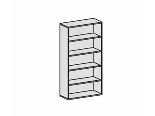 kantoorstelling,HxBxD 1920x1000x430mm,decor romp esdoorn - 7