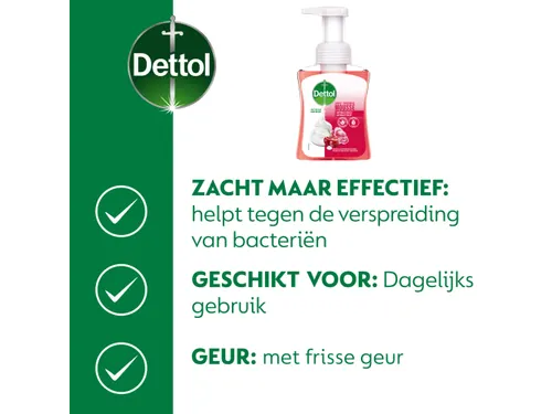 Dettol Foam Handzeep mousse Roos & Kersenbloesem 250 ml