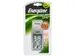 Mini-chargeur livré avec 2 piles AAA, 2 bornes de recharge individuel