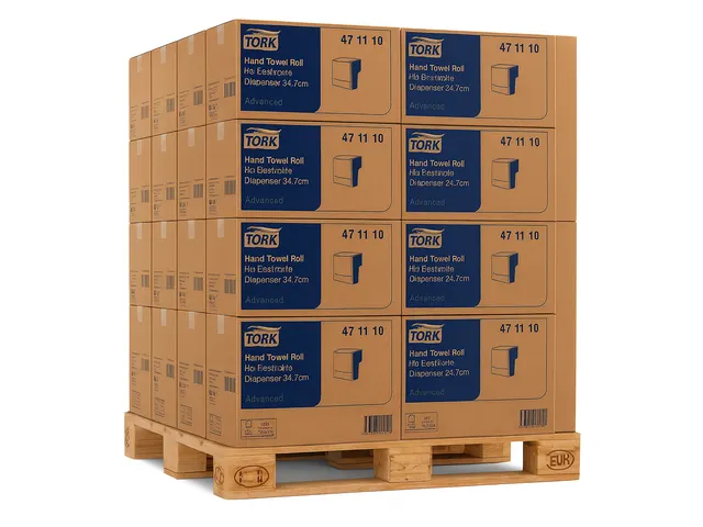 Tork 471110 H13 Advanced Handdoekrol 2-laags Wit 143m 6 rollen Pallet