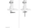 Neomounts NEXT One SL DS65S-950WH2 Support à fixer pour écran double