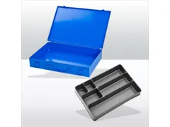 assortimentskoffer,HxBxD 50x335x240mm,6vakken