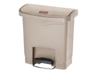Slim Jim Step On Container Front Step Kunststof 15 Liter Beige - 1