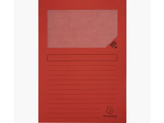 Venstermap Exacompta Forever L-map 120gr karton Rood - 1