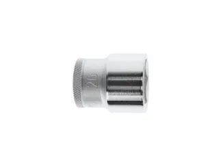 19 26 Stekkerdoos 1/2 inch,zeskant,26mm - 5
