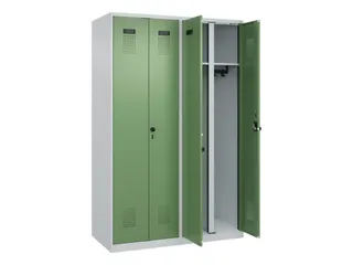 locker voor scheiding van kleding,HxBxD 1850x1200x500mm,4vak - 1